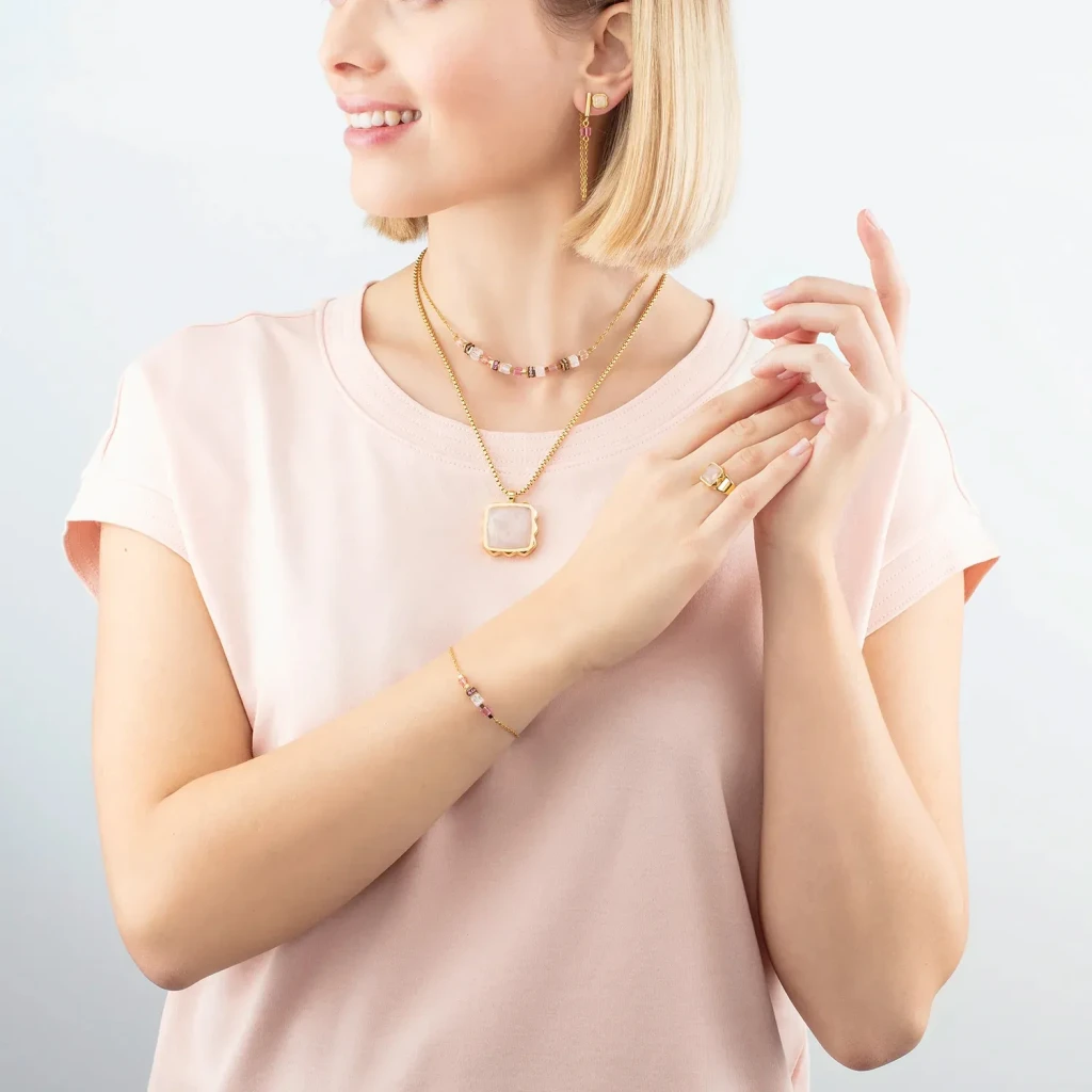 Кольцо Coeur de Lion Rose-Gold 1200/40-1916 58