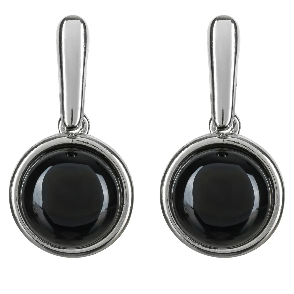 Серьги Possebon Agata Preto A0655.4 S