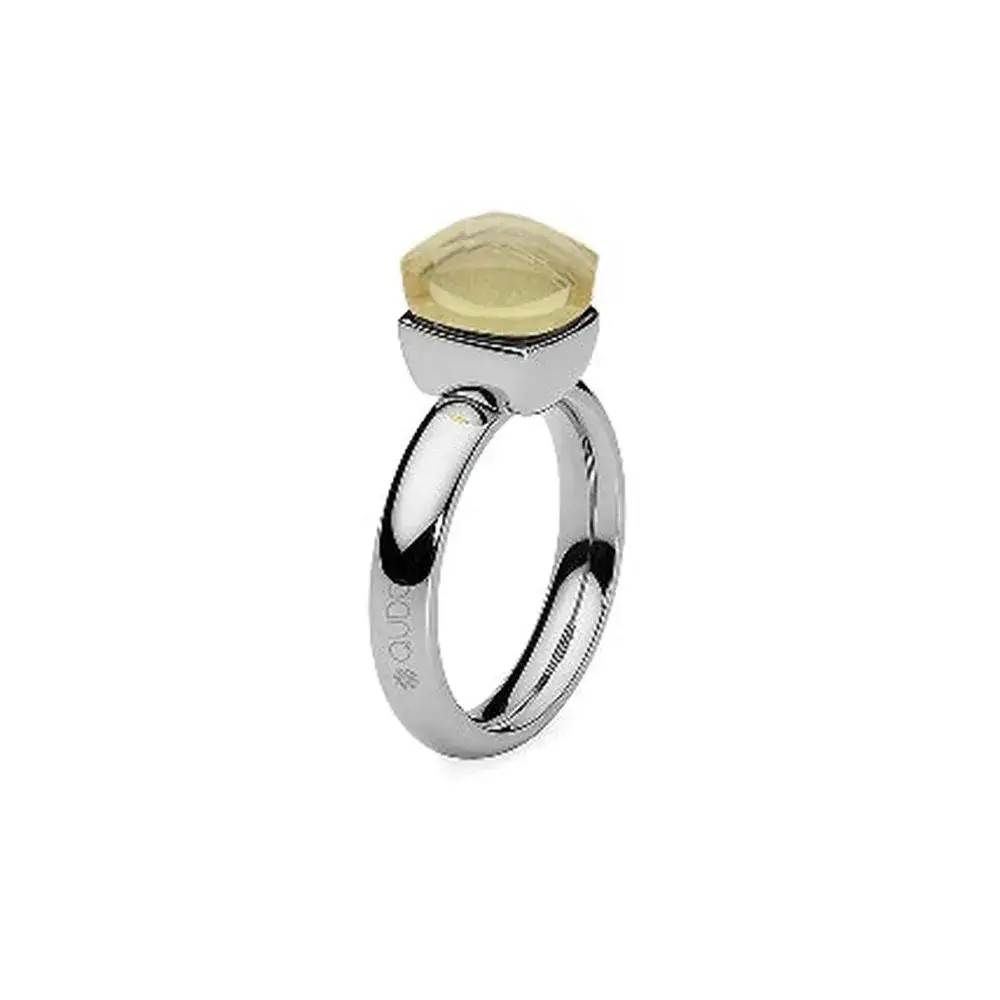 Кольцо Qudo Firenze Powder Yellow 16.5 мм 611891 BR/S