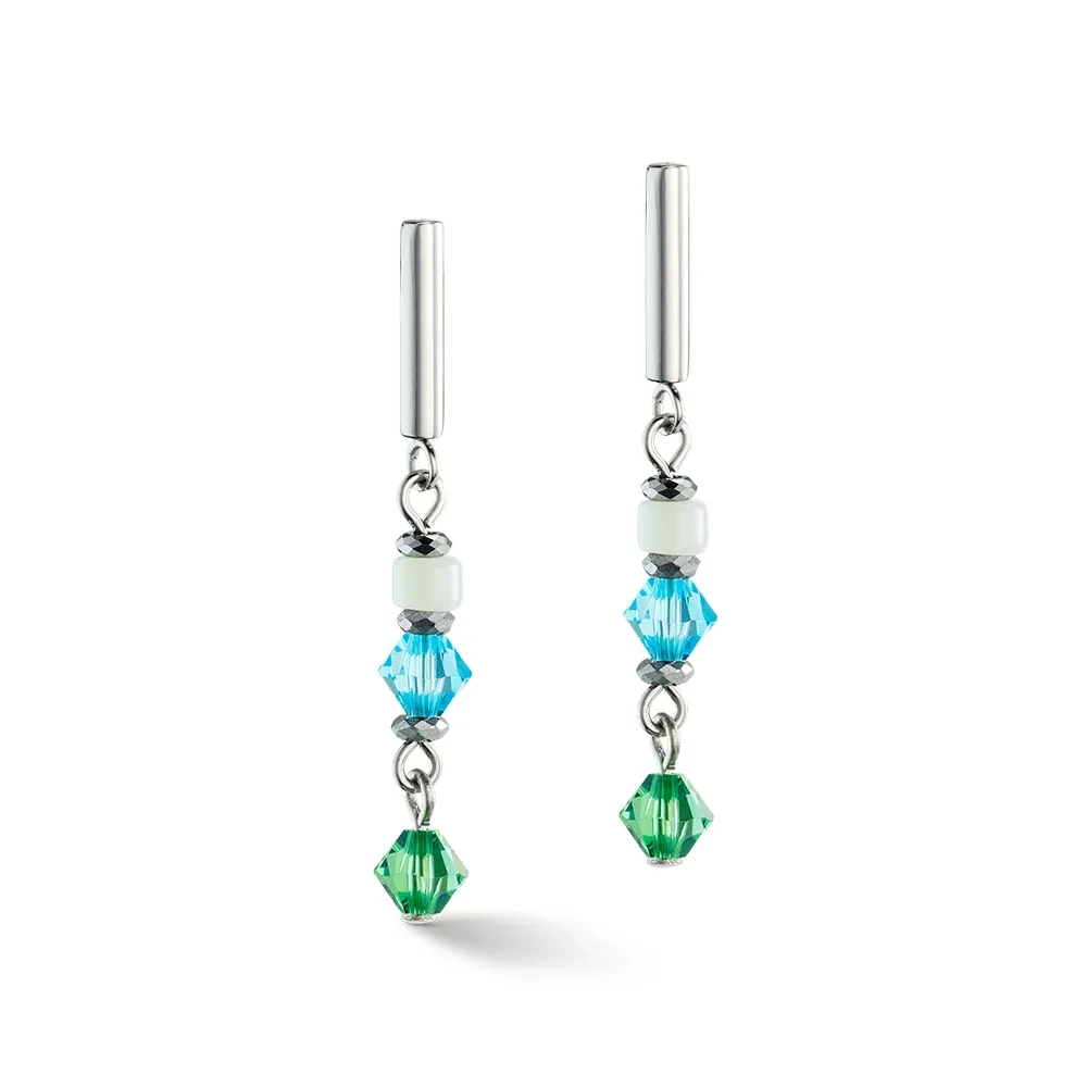 Серьги Coeur de Lion Mint Green 4239/21-0522