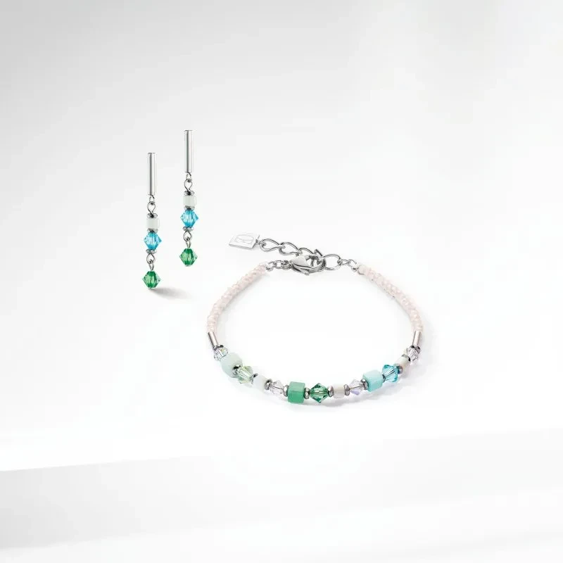 Серьги Coeur de Lion Mint Green 4239/21-0522
