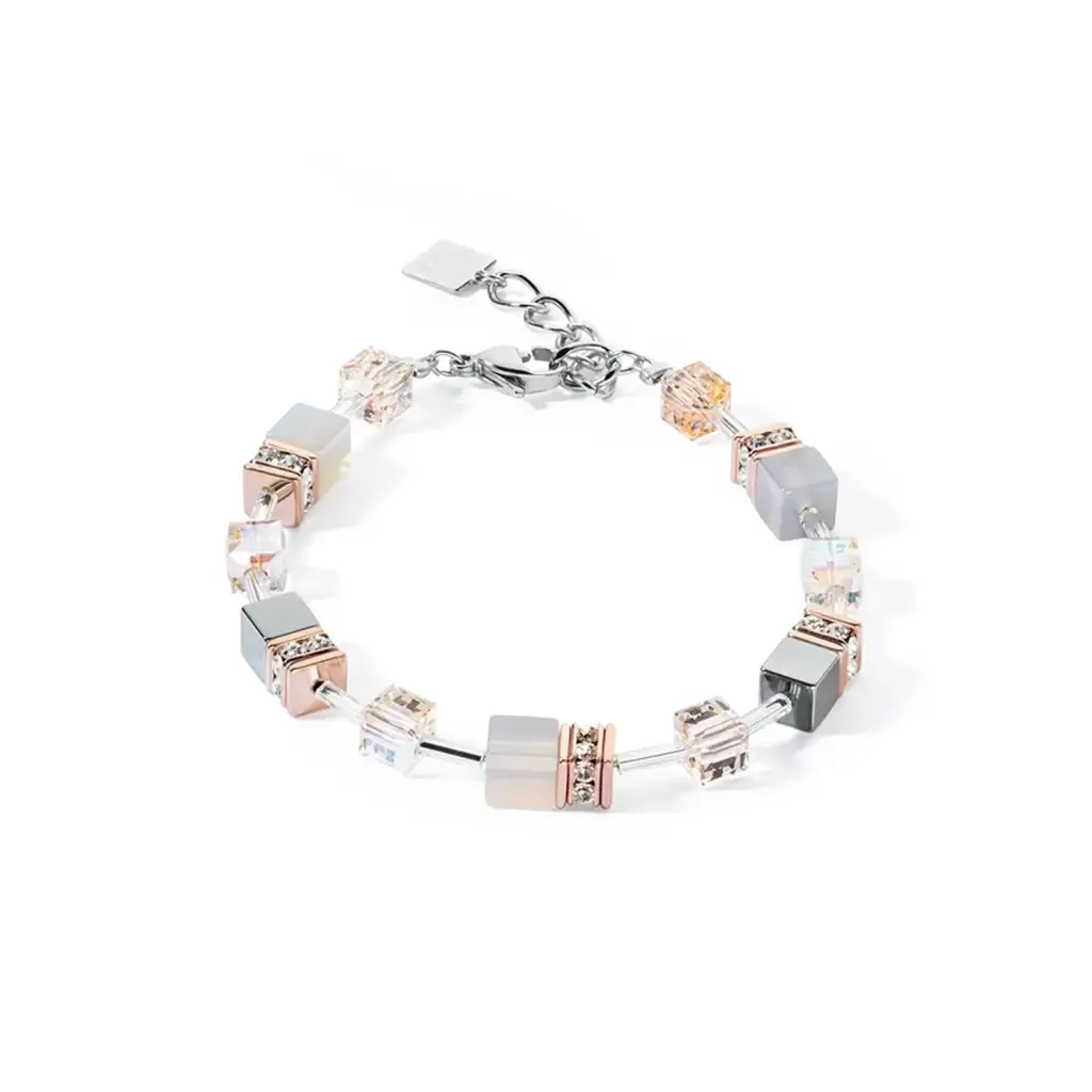 Браслет Coeur de Lion Peach-Rosegold 4017/30-0235