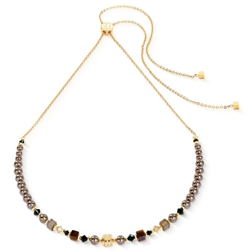 Колье Coeur de Lion Brown-Gold 3033/10-1116