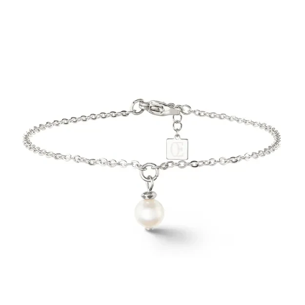 Браслет Coeur de Lion White-Silver 1113/30-1417