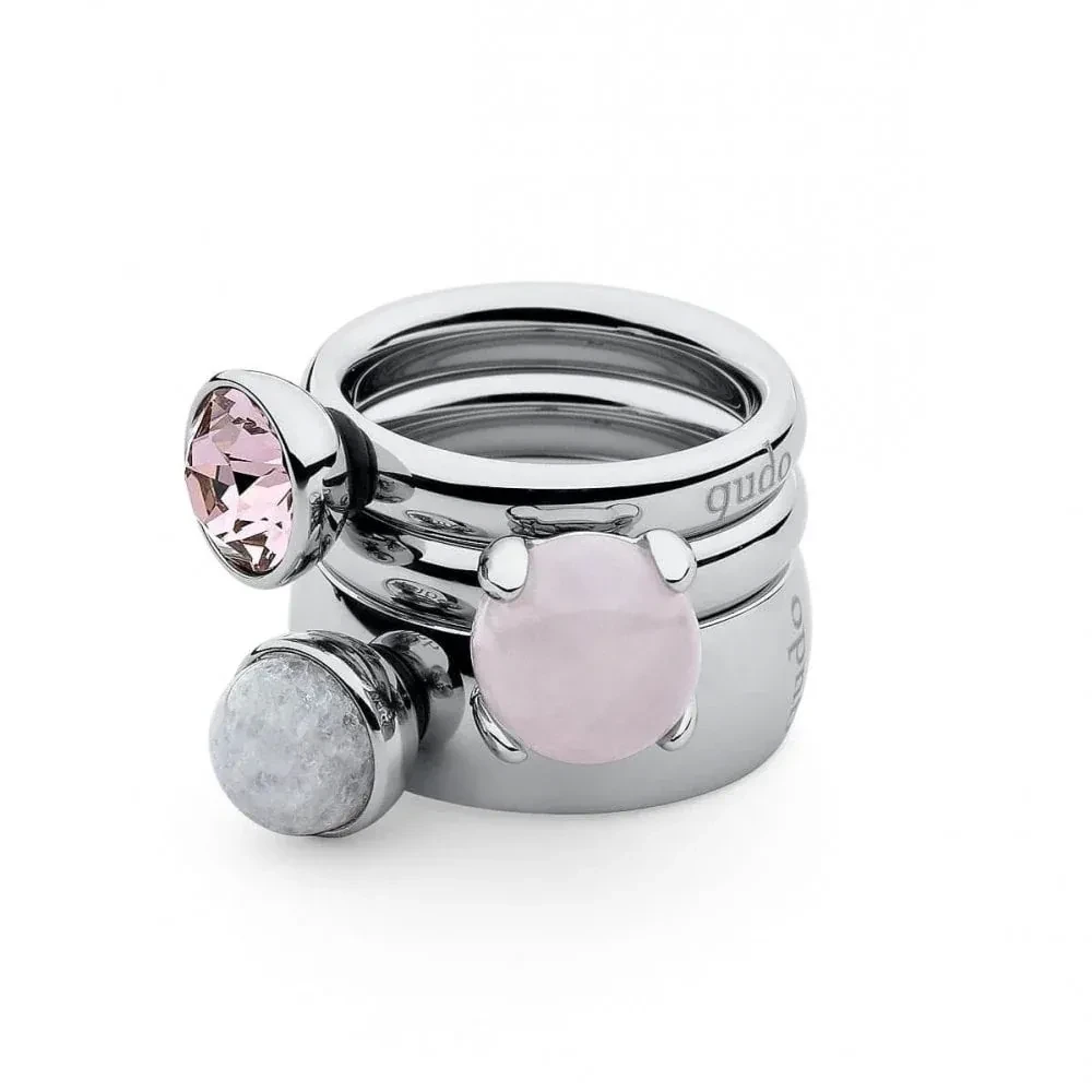 Кольцо Qudo - База Basic Small Silver 16.0 мм 627040 S