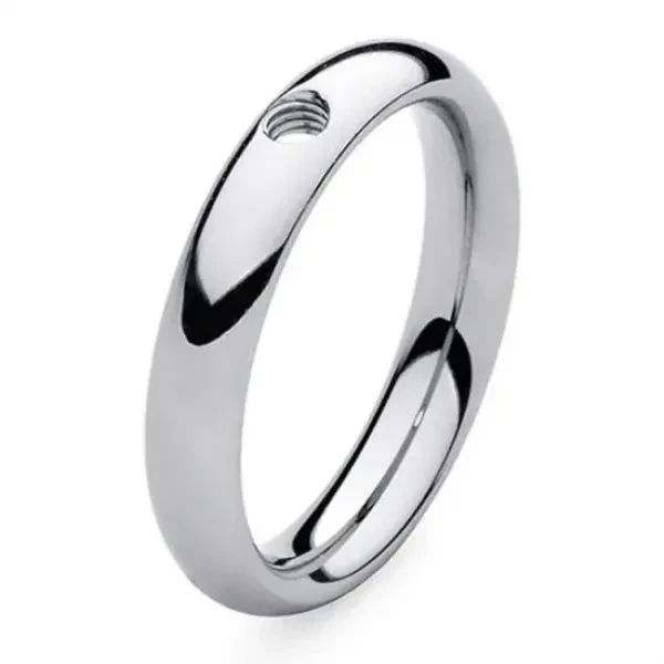 Кольцо Qudo - База Basic Small Silver 16.0 мм 627040 S