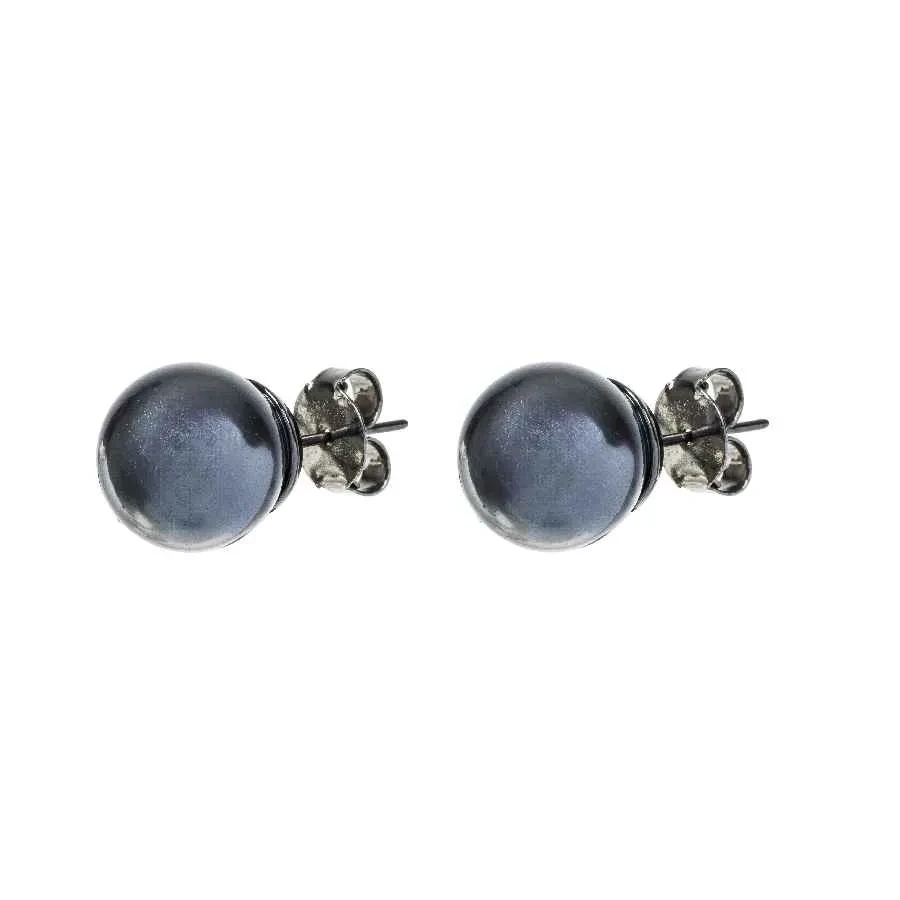 Серьги Possebon Graphite Pearl A0656.3 BW