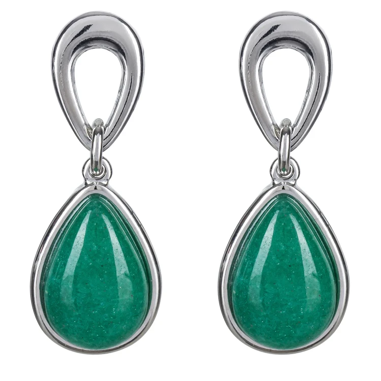 Серьги Possebon Q.Verde A0381.17 S