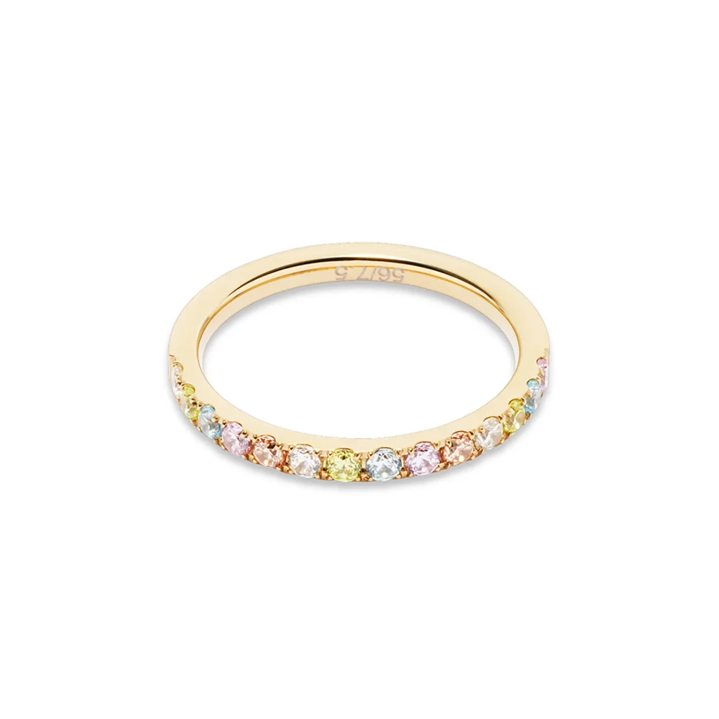 Кольцо Coeur de Lion Multicolour Pastel Gold 0146/40-1590 58