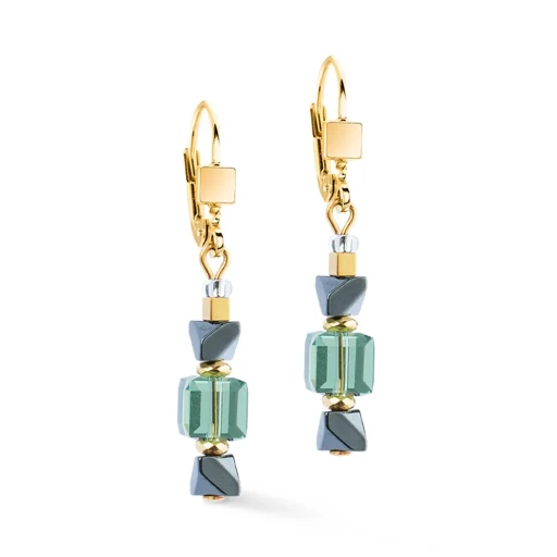 Серьги Coeur de Lion Green-Turquoise 4243/20-0506