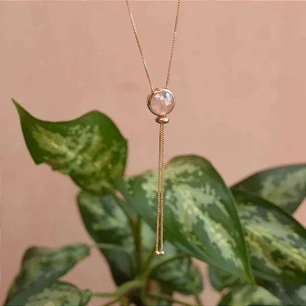 Колье Possebon quartz rose B1653.9 R/G