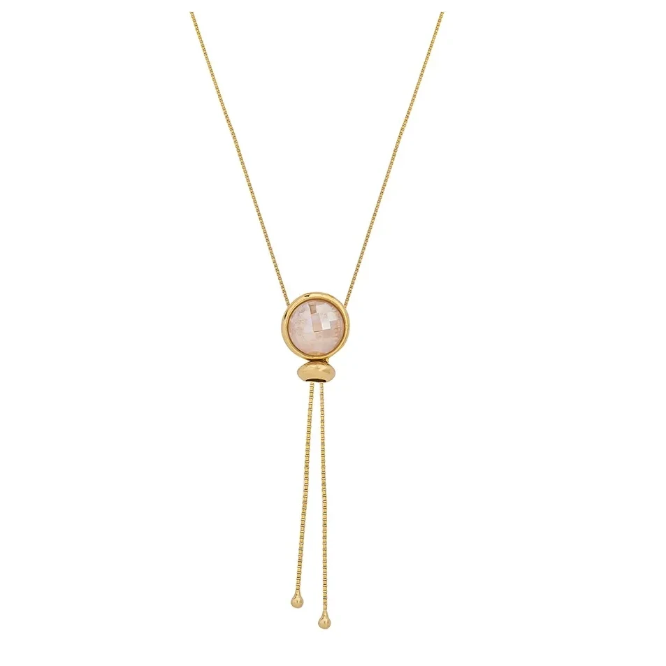 Колье Possebon quartz rose B1653.9 R/G