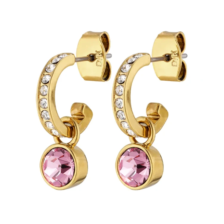 Серьги Dyrberg Kern DESSA SG LIGHT ROSE 380066
