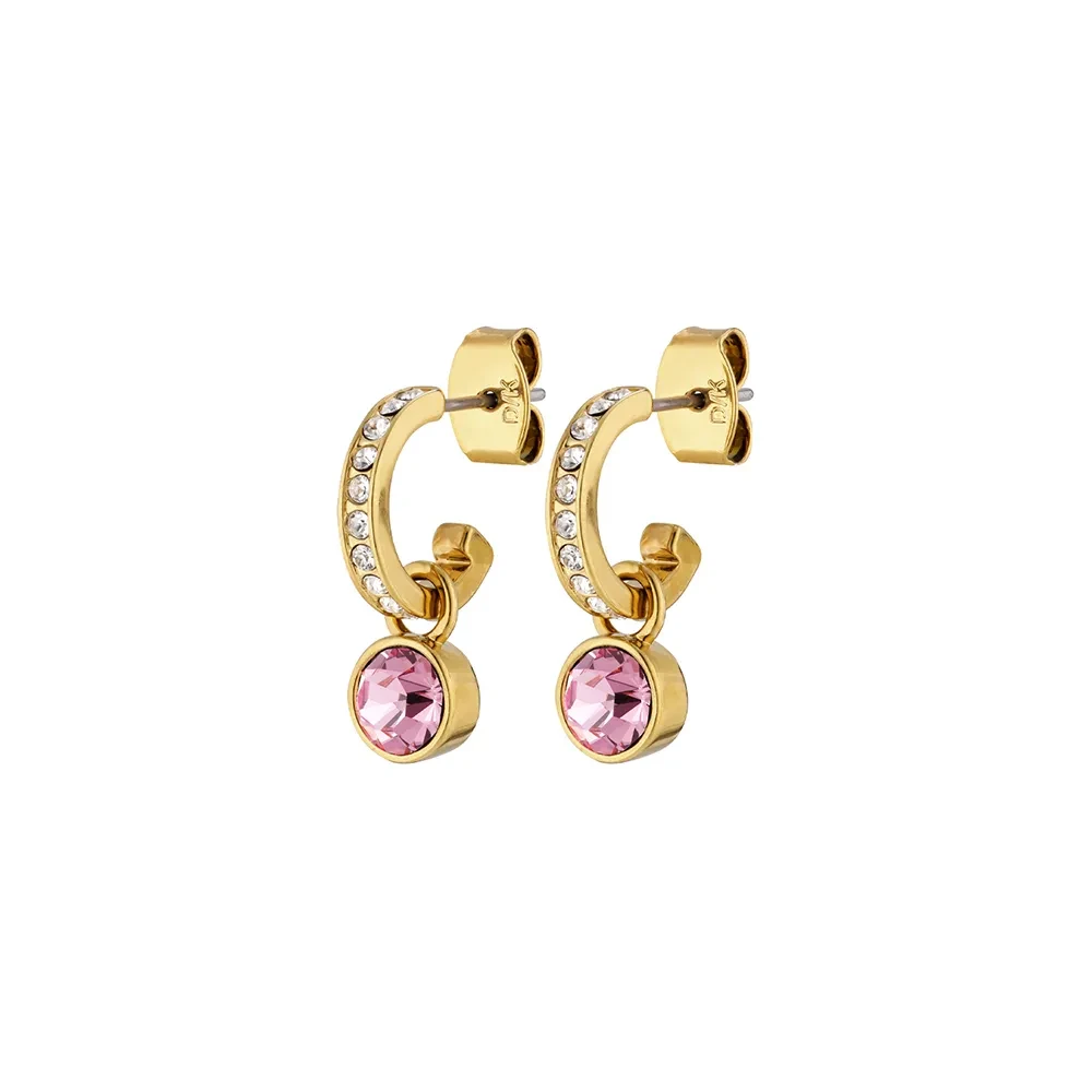 Серьги Dyrberg Kern DESSA SG LIGHT ROSE 380066