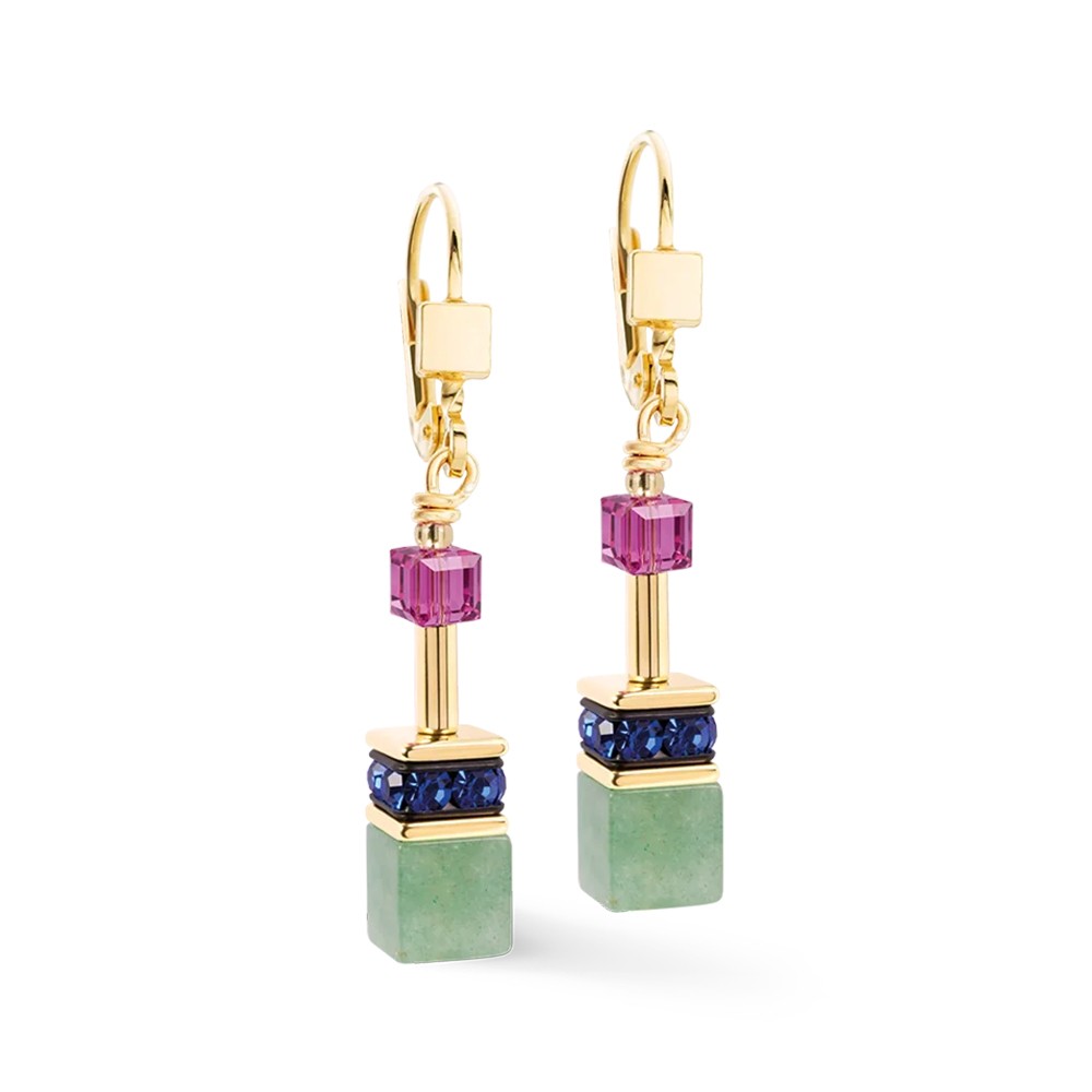 Серьги Coeur de Lion Multicolour Gemstone 4905/20-1561