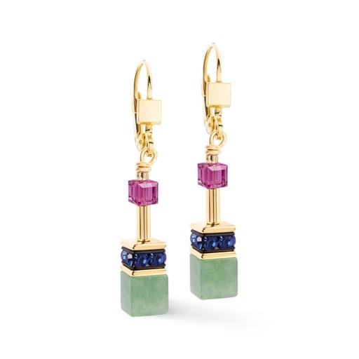 Серьги Coeur de Lion Multicolour Gemstone 4905/20-1561