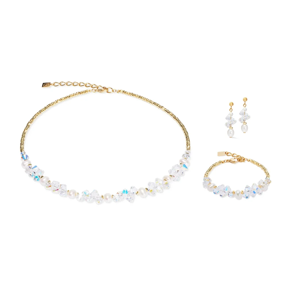 Серьги Coeur de Lion Crystal-Gold 1136/21-1816