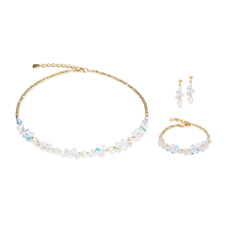 Серьги Coeur de Lion Crystal-Gold 1136/21-1816