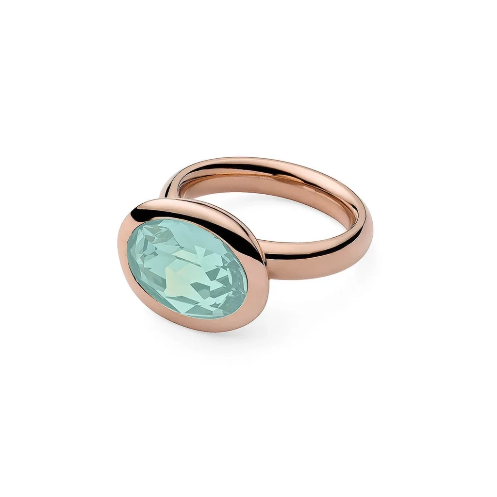 Кольцо Qudo Tivola Pacific Opal 16.5 мм 650523 BL/RG