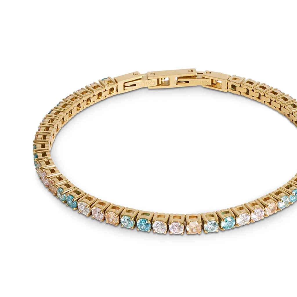 Браслет Coeur de Lion Multicolour Pastel Gold 0600/30-1590