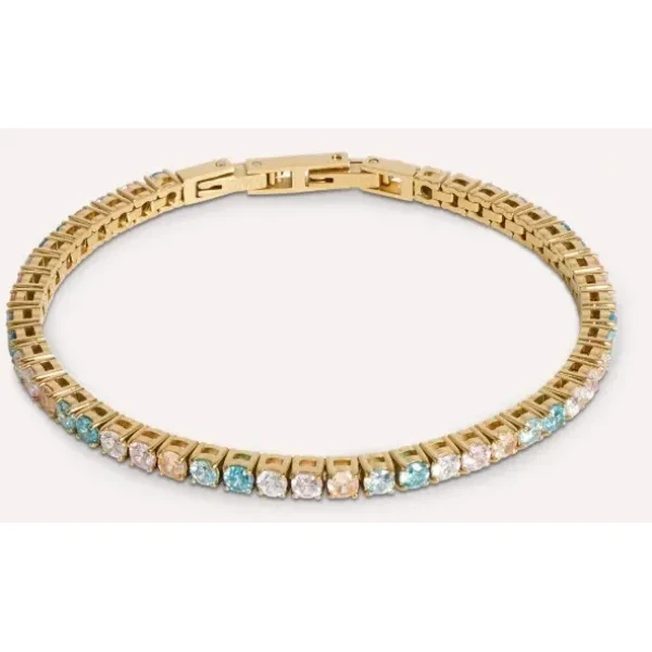 Браслет Coeur de Lion Multicolour Pastel Gold 0600/30-1590