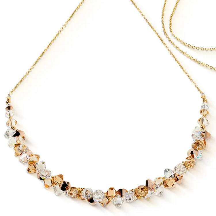 Колье Coeur de Lion Beige-Gold 4639/10-1016