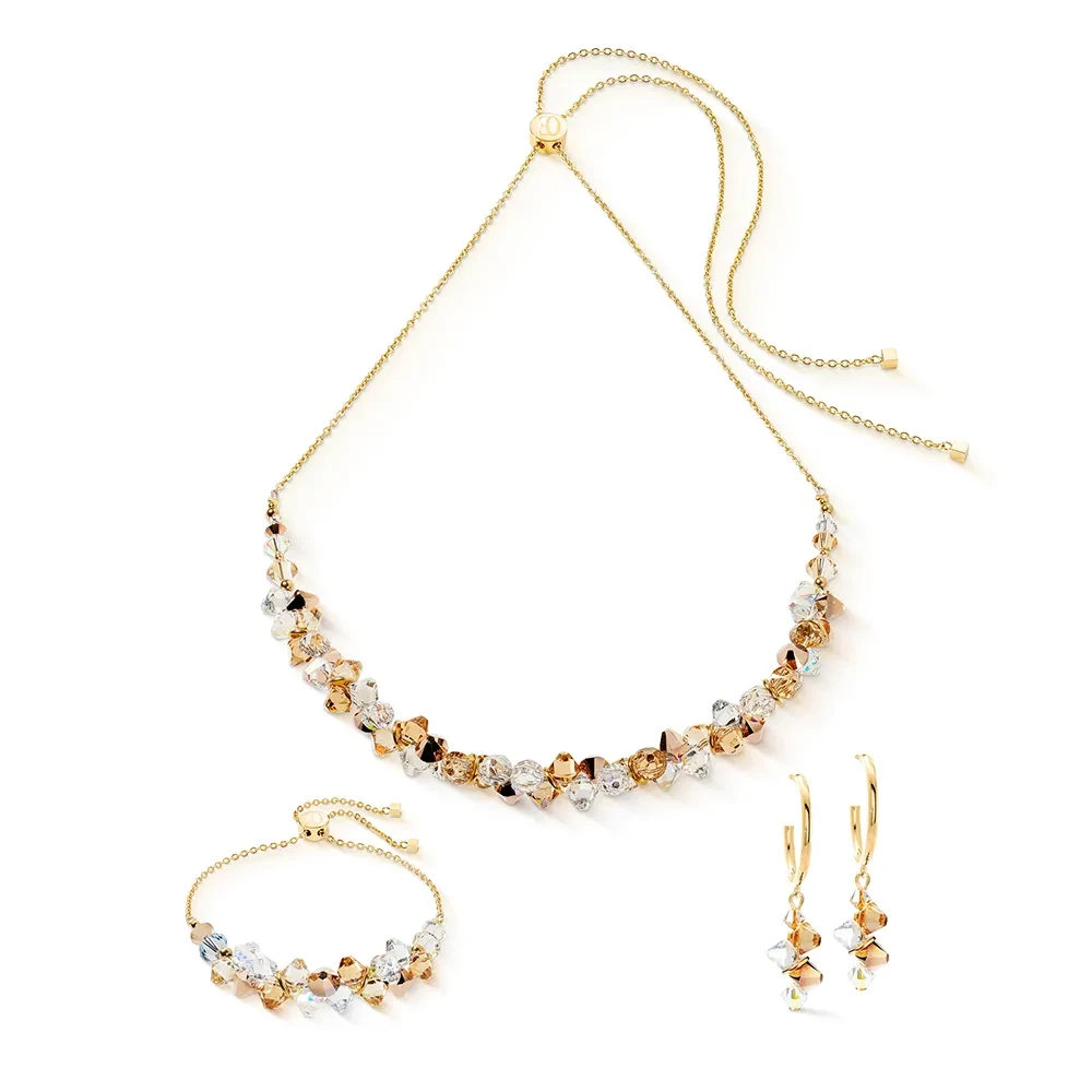 Колье Coeur de Lion Beige-Gold 4639/10-1016
