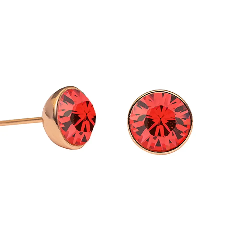 Fiore Luna Пусеты Padparadscha SWE298 PA RG