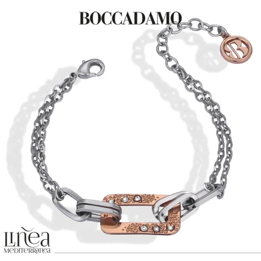 Браслет Boccadamo XBR935RS BW/S/RG