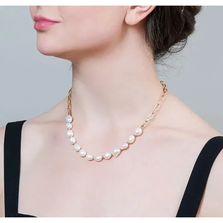 Колье Fiore Luna Perle LN5120 BW/RG