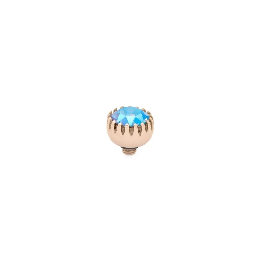 Шарм Qudo London light sapphire shimmer 617245 BL/RG