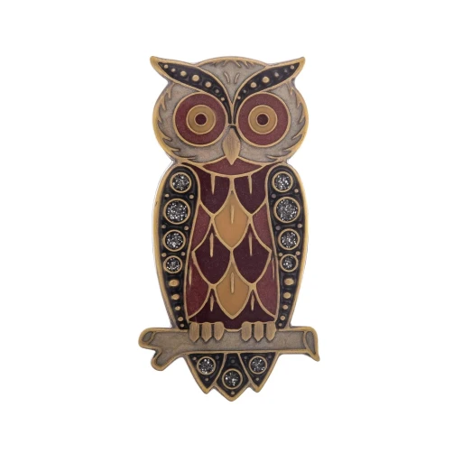 Брошь Clara Bijoux Сова F25012-32 BR