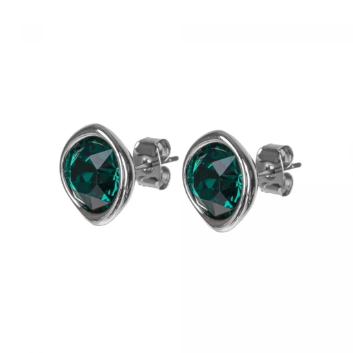 Fiore Luna Пусеты Emerald A1909.18 G/S