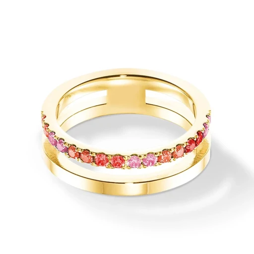 Кольцо Coeur de Lion Red-Gold 0136/40-0316 58