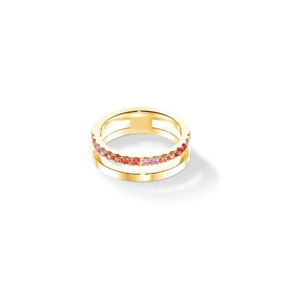 Кольцо Coeur de Lion Red-Gold 0136/40-0316 58