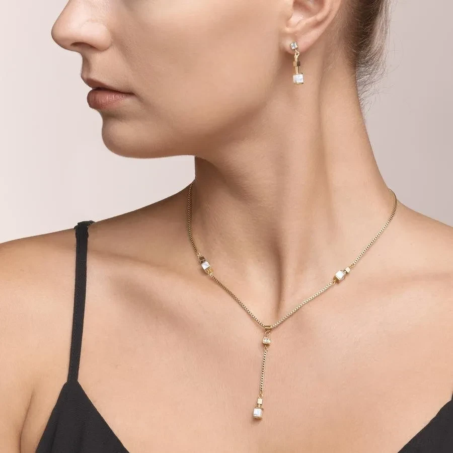 Колье Coeur de Lion White 5055/10-1400