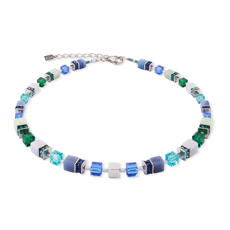 Колье Coeur de Lion Blue-Green 3039/10-0705