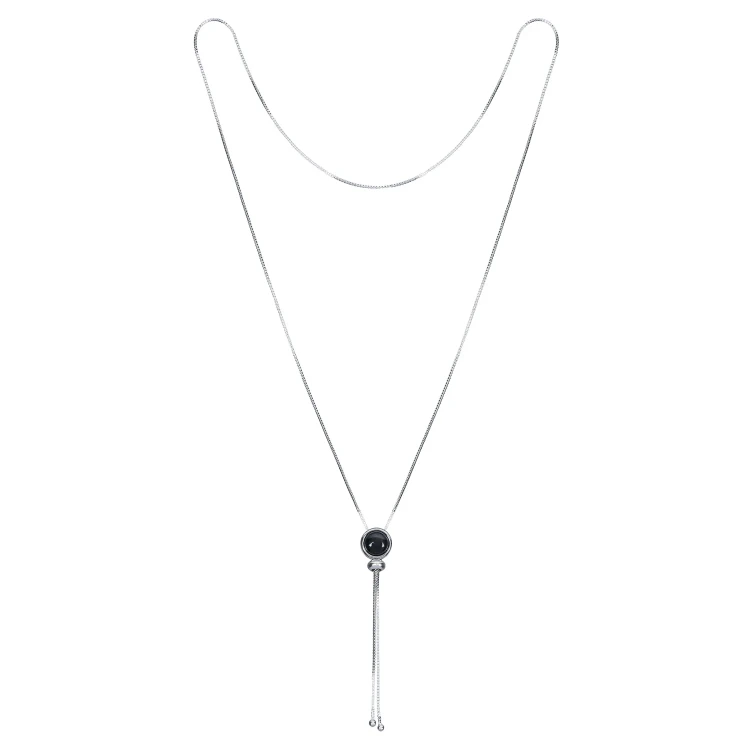 Колье Possebon Agata Preto B0476.4 S