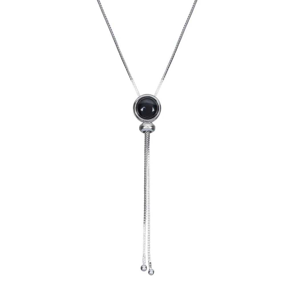 Колье Possebon Agata Preto B0476.4 S