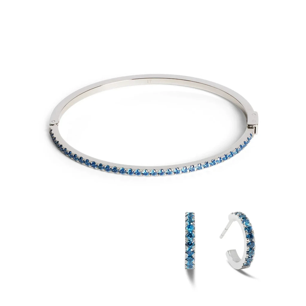 Браслет Coeur de Lion Blue-Silver 0146/32-0717 19