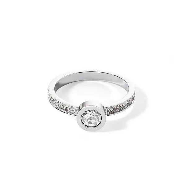 Кольцо  Crystal-Silver  17.2 мм 0228/40-1817 54