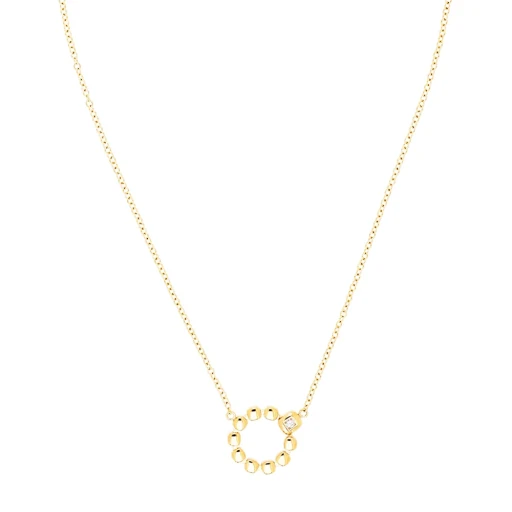 Колье Coeur de Lion Crystal-Gold 2056/10-1816