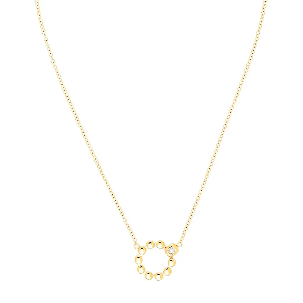 Колье Coeur de Lion Crystal-Gold 2056/10-1816