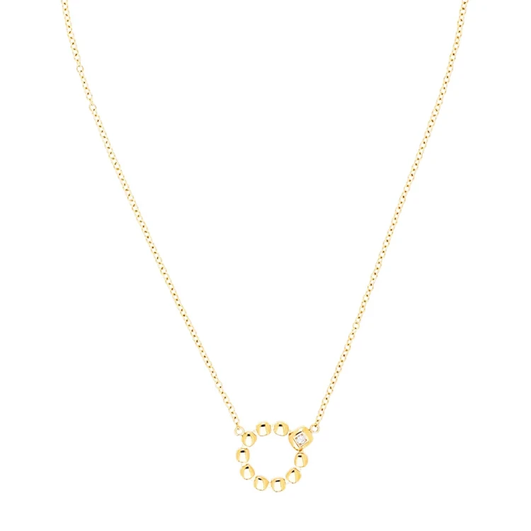 Колье Coeur de Lion Crystal-Gold 2056/10-1816
