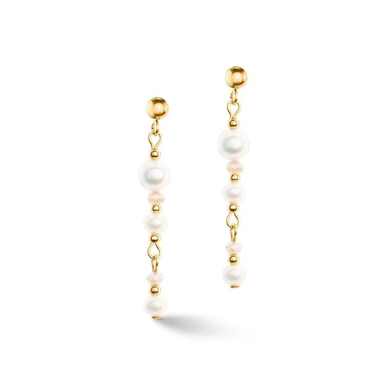 Пусеты Coeur de Lion White-Gold 1116/21-1416
