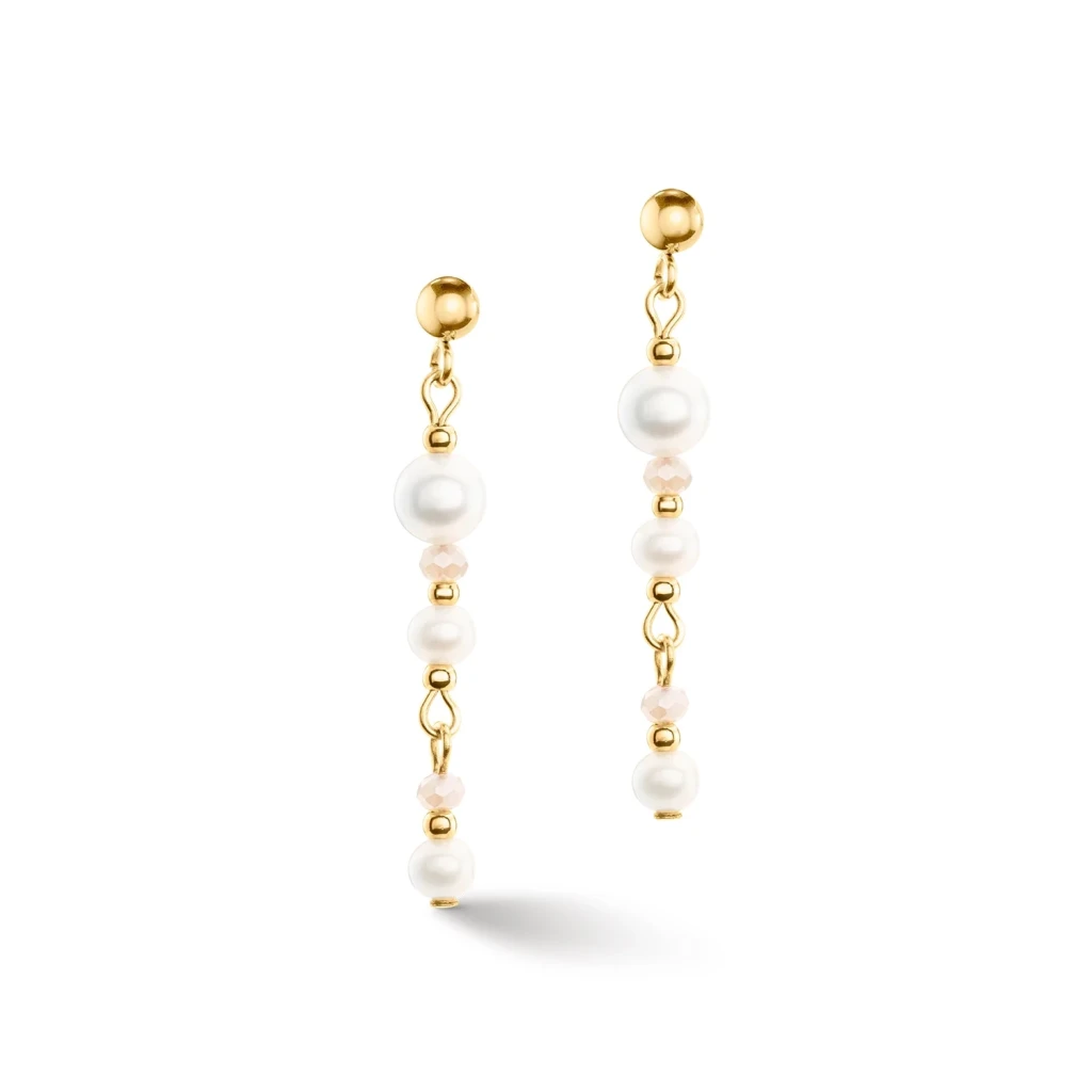 Пусеты Coeur de Lion White-Gold 1116/21-1416
