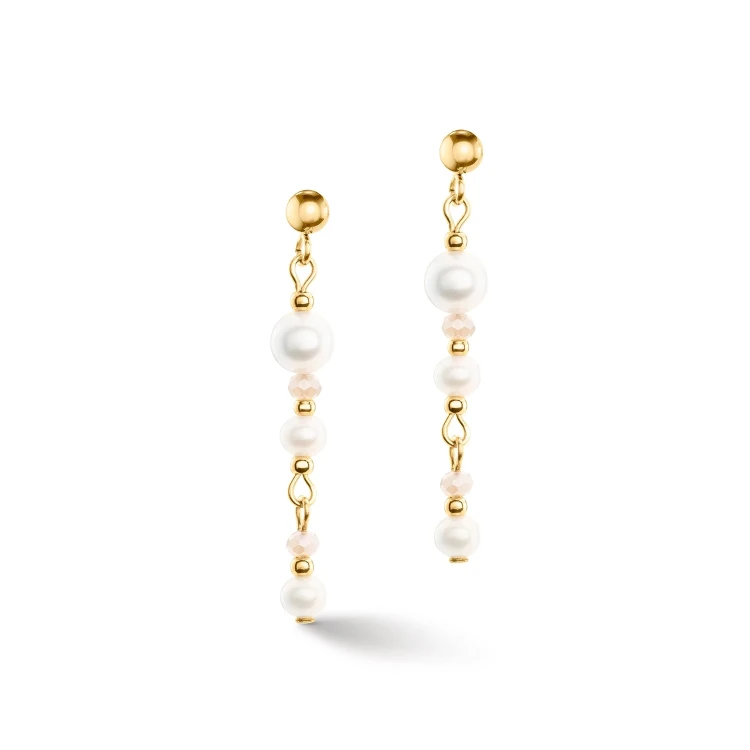 Пусеты Coeur de Lion White-Gold 1116/21-1416