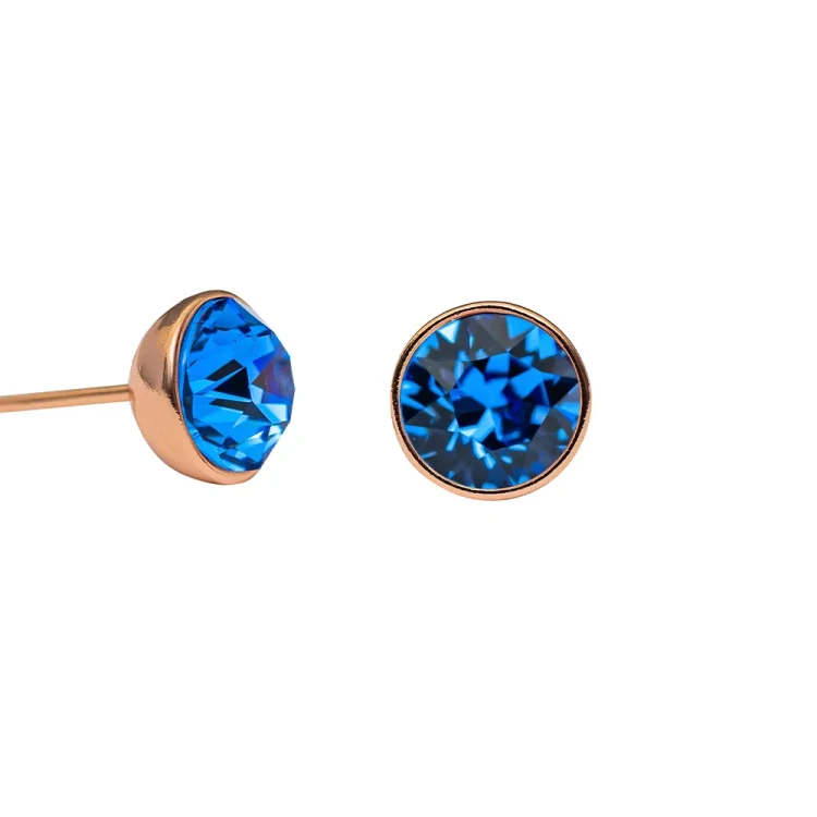 Fiore Luna Пусеты Sapphire SWE298 SA RG