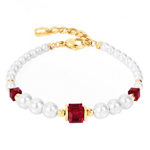 Браслет Coeur de Lion Dark Red 2110/30-0321