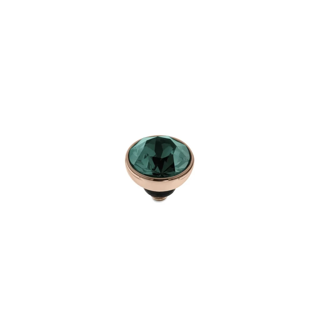 Шарм Qudo Bottone Emerald 8 мм 680120 G/RG